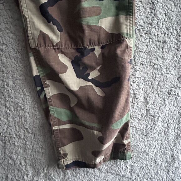 US Army BDU Size M Regular Hot Weather Woodland Camouflage Trouser Combat - Picture 7 of 16